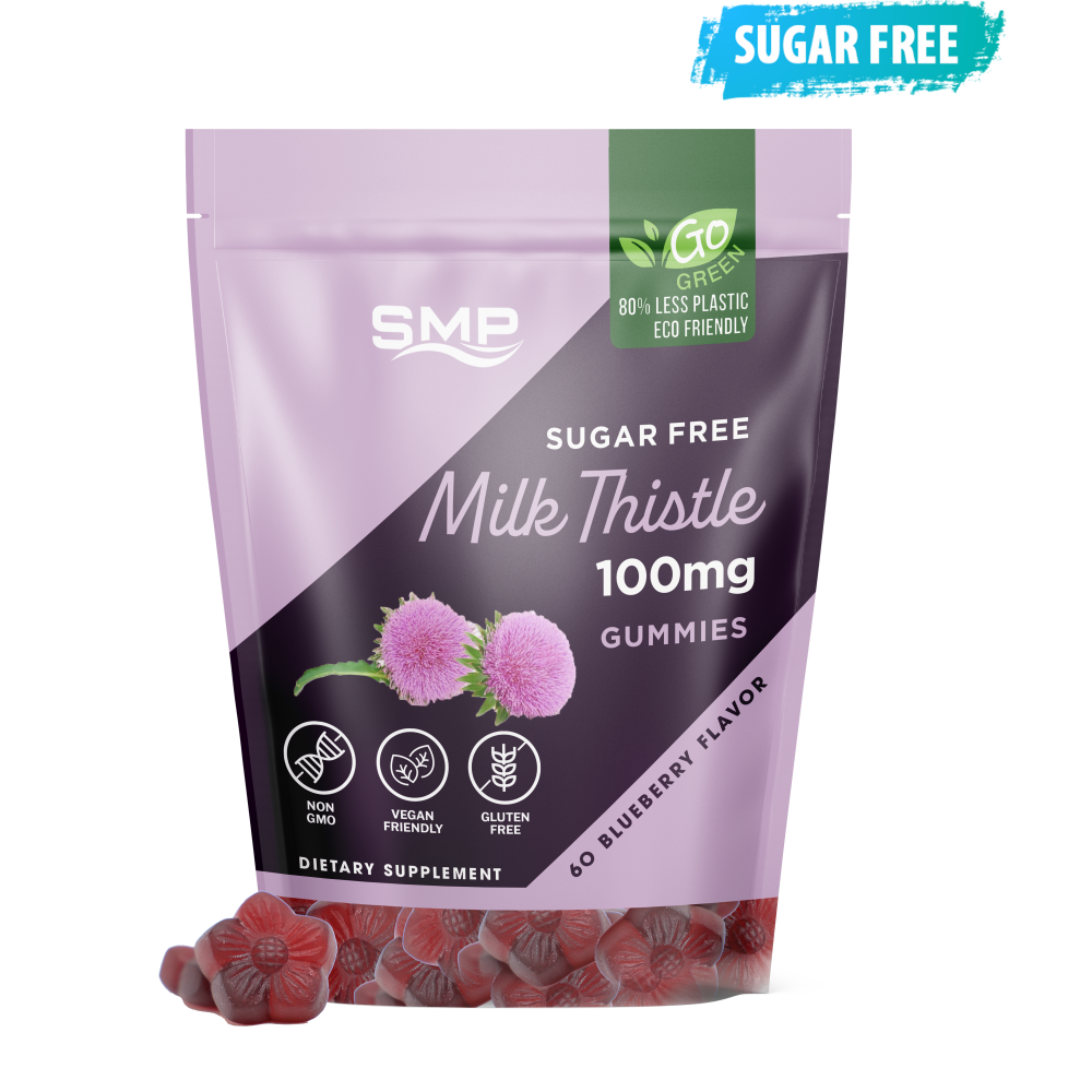Milk Thistle Sugar Free Gummies Bag 100993