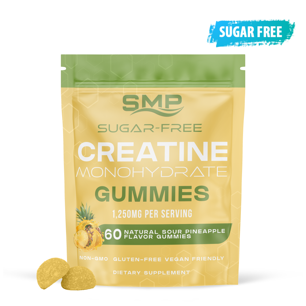 Sugar Free Pineapple Creatine Gummies Bag 102457 1