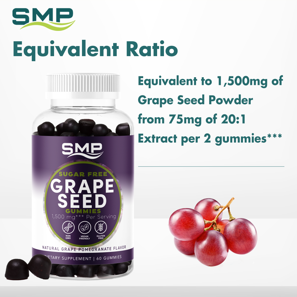 Grape Seed Sugar Free Gummies Infographic 101493 001