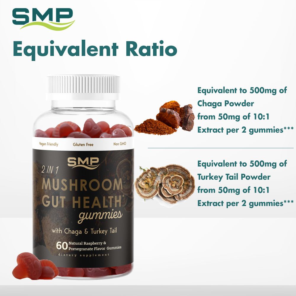 Mushroom 2 In 1 Gut Health Gummies 101144