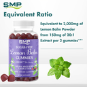 Lemon Balm Sugar Free Gummies Infographic 102037