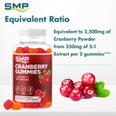 Cranberry Gummy Infographic 101798