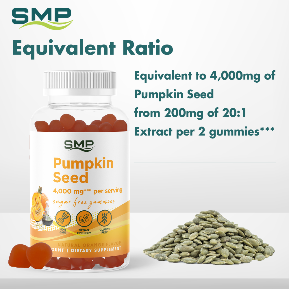 Pumpkin Seed Gummies Sugar Free Infographic 100989