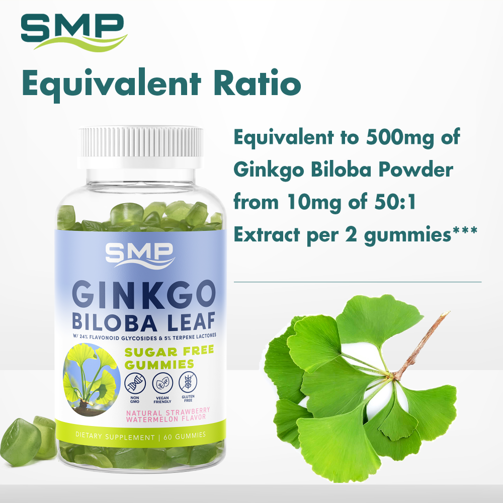 Gingko Biloba Sugar Free Gummies 101489 001