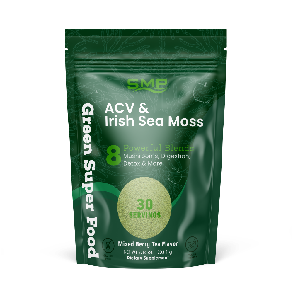 Acv Irish Sea Moss Green Super Food Powder 101502 Bag