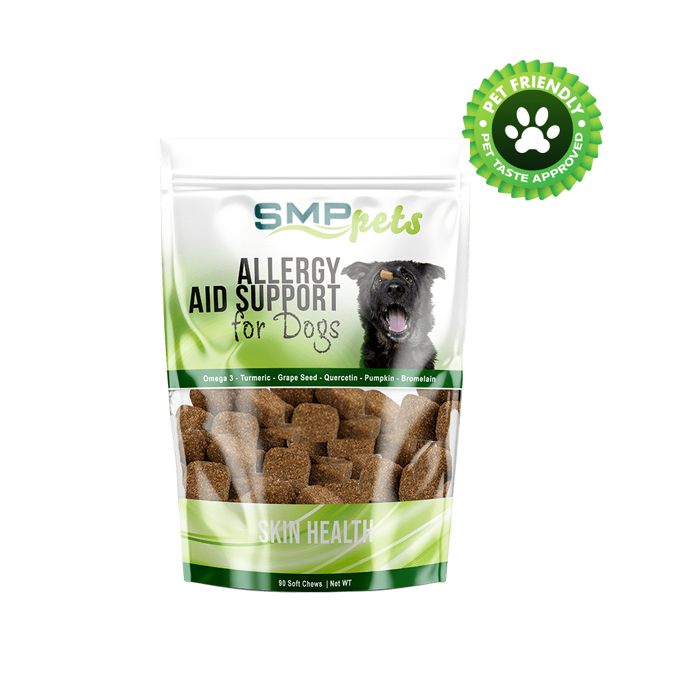 Allergy Aid Dog Chews Bag