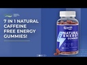 Video - 7 In 1 Natural Caffeine Free Energy Gummy W/ Organ