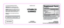 Vitamin D3 Peach Sour Cherry Gummies 250Cc Pete Pdf