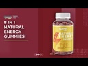 Video - 8 In 1 Natural Energy Gummy W/ Organic Matcha Gree