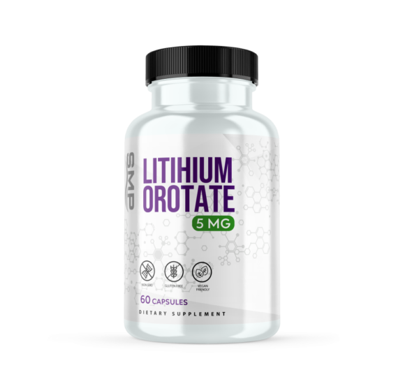 Lithium (from Lithium Orotate) Capsule 5 mg ea