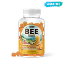 Sugar Free Bee Pollen Gummy  W/ Royal Jelly & Propolis 1,000mg – Natural Honey Orange Flavor & Color