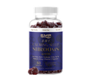 8 In 1 Sleep Mushrooms W/ Lions Mane, Reishi, Cordyceps, Turkey Tail, B6, Melatonin, L-Theanine & Magnesium Citrate / Glycinate ! Natural Raspberry Flavor – Gluten Free – Non-GMO – Vegan Friendly 