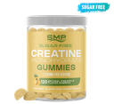 Sugar Free Natural Sour Pineapple Creatine Monohydrate Gummies 1250mg, 4g