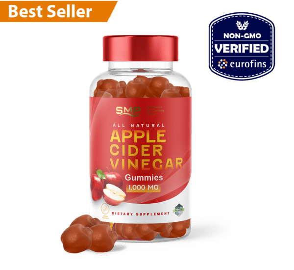 All Natural Apple Cider Vinegar Gummies 1000mg (ACV)