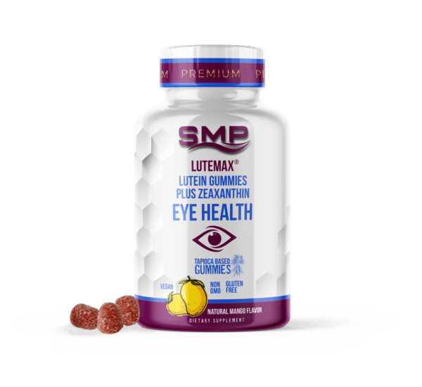 Kids Lutemax® Lutein Gummies + Zeaxanthin – Eye Health – Tapioca Base – Natural Mango Flavor – Dome Shape