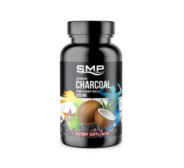 Activated Charcoal - Veggie Capsules - 260mg - Made From Coconut Shells