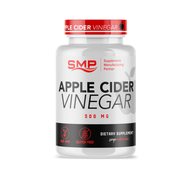 Apple Cider Vinegar Capsules, Inulin Prebiotics, Cayenne Pepper, Lemon Detox Capsules, Size '00'
