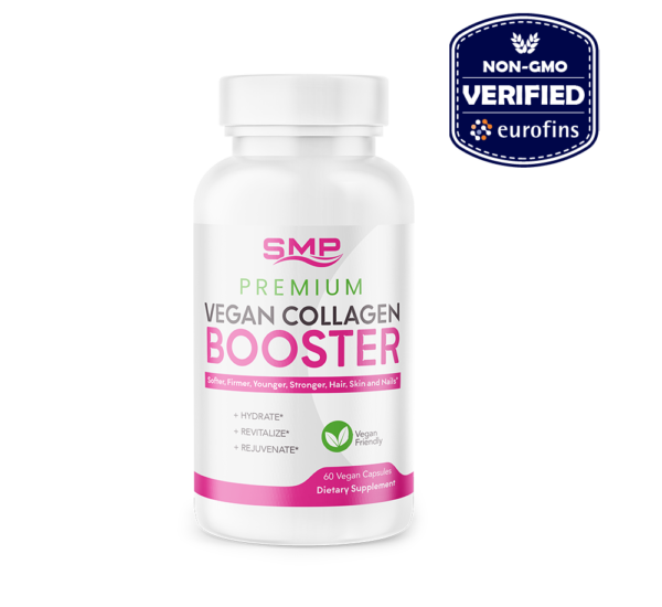 High Potency Vegan Collagen Booster – Amino Acids – Resveratrol – Aloe Vera – Zinc – Vitamin C – Veggie Caps