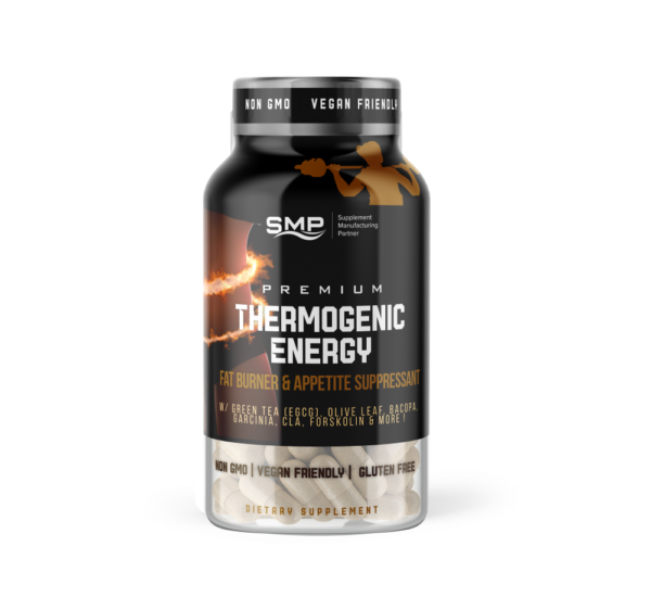 Premium Fat Burner - Veggie Capsules - Contains Organic Nu-Flow + BioPerine®, Size '00'