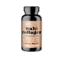 Multi Collagen + Fermented & Concentrated Turmeric W/ Bioperine Capsules – Bovine, Eggshell, Marine / Fish , Chicken – Non-GMO – Gluten Free