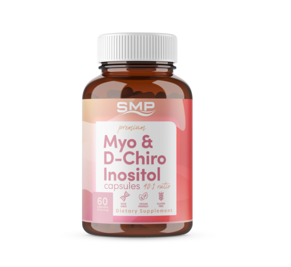 Myo-Inositol & D-Chiro Inositol 40:1 Ratio - Carnositol® - Filler Free - Gluten Free - Non-GMO - Vegan Friendly