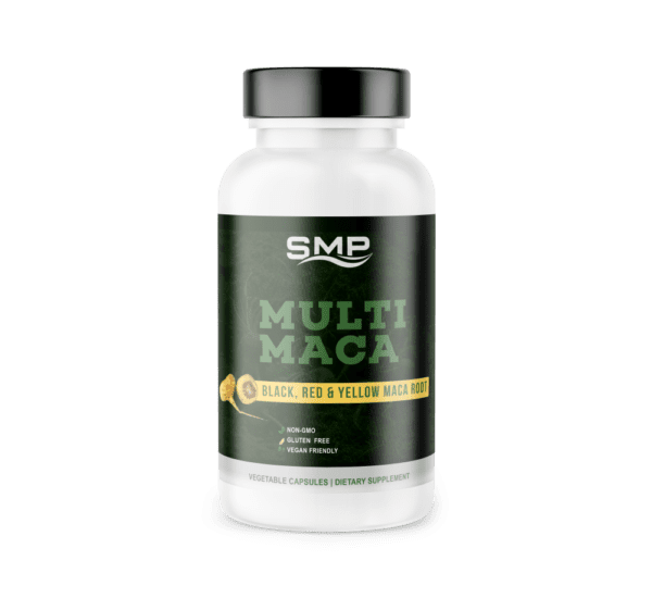 Multi Maca + Bioperine Veggie Capsules - Black, Red, & Yellow Maca Root ! Gluten Free 