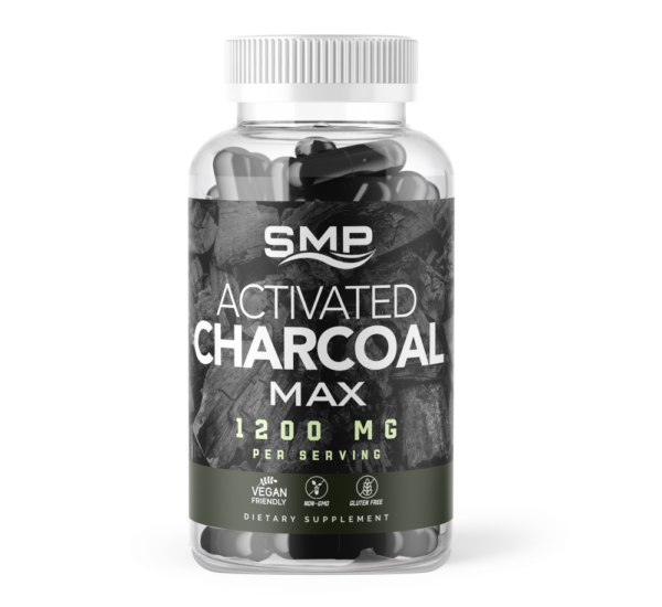 Activated Charcoal MAX ! 1,200mg Veggie Capsules – Made From Organic Coconut Shells – Gluten Free – Non-GMO – Vegan Friendly