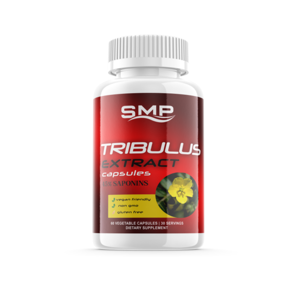 Tribulus Extract Capsules 45% Saponins ! Vegan Friendly - Non-GMO – Gluten Free