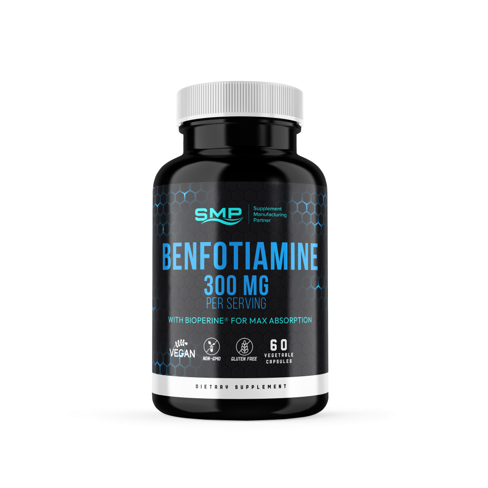 Benfotiamine + BioPerine® Capsules, Size '1' 