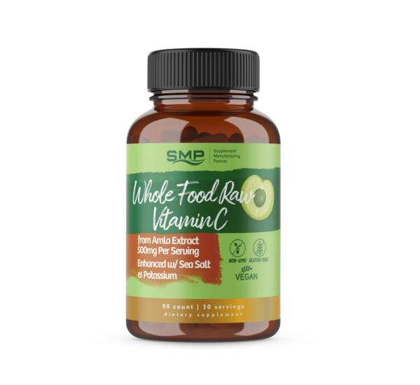 Whole Food Raw Vitamin C (from Amla Extract) 500mg Per Serving, Size '0'