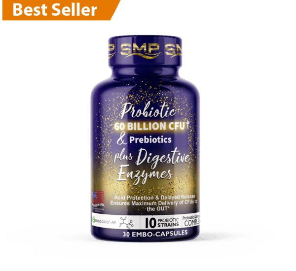 60B CFU Probiotic & Prebiotic Capsules