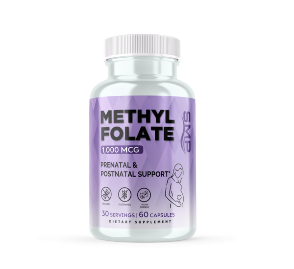 Methyl Folate Capsules 1700 mcg DFE ea