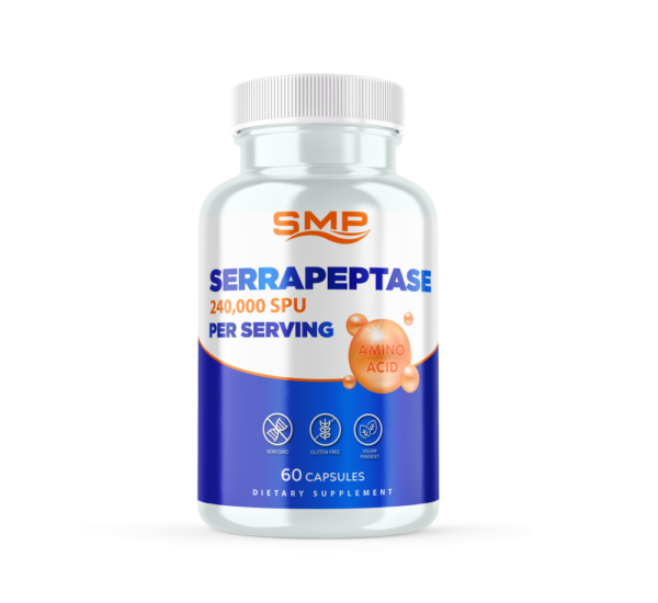 Serrapeptase Capsules 120,000 SPU ea
