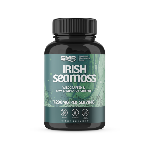 Irish Sea Moss Extract Capsules 600mg ea