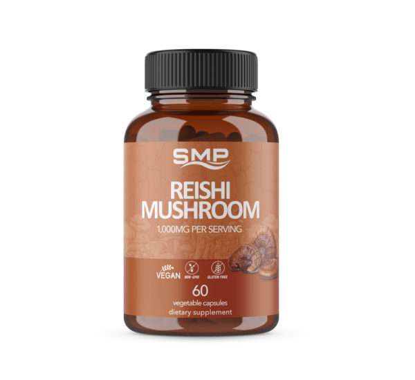 Reishi Mushroom Extract 4:1 Capsules 500 mg ea