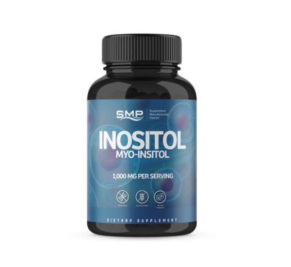 Inositol (Myo Inositol) Capsules 500 mg ea