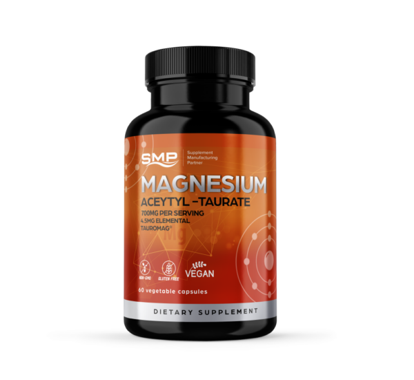 Magnesium Acetyl-Taurate Capsules 350mg ea