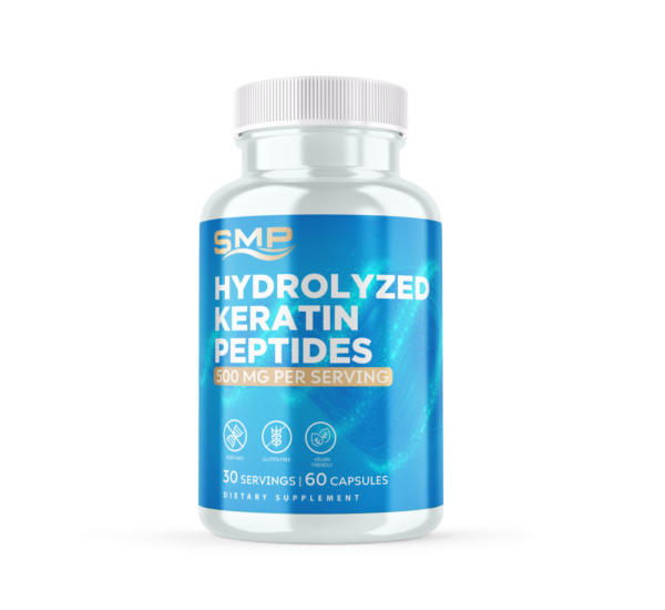 Hydrolized Keratin Peptide Capsules 250mg ea