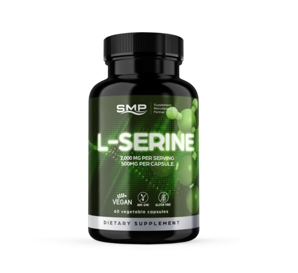 L-Serine Capsules 500 mg ea
