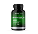 Magnesium + W/ Glycinate, Citrate, Malate 420 Mg Elemental + Vegan D3, Ashwagandha, Irish Sea Moss, Black Seed, & Bioperine® Excipient Free Vegetable Capsule – Non-GMO – Gluten-Free – Vegan