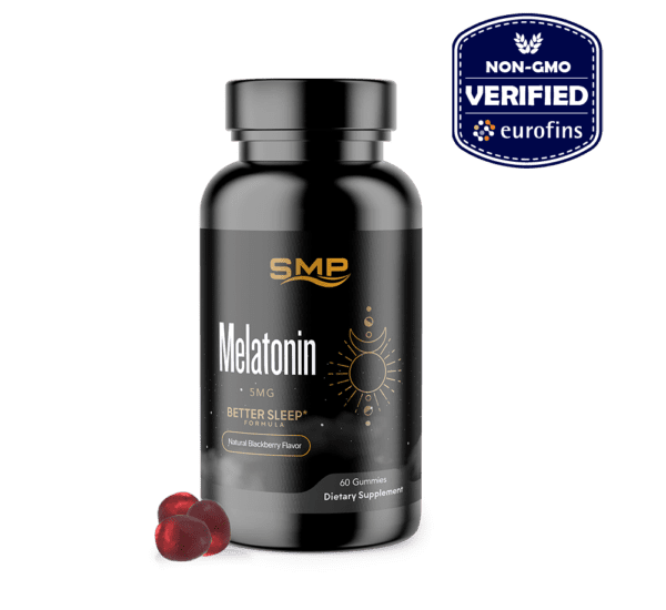 Melatonin Gummies - 5mg - Natural Blackberry Flavor