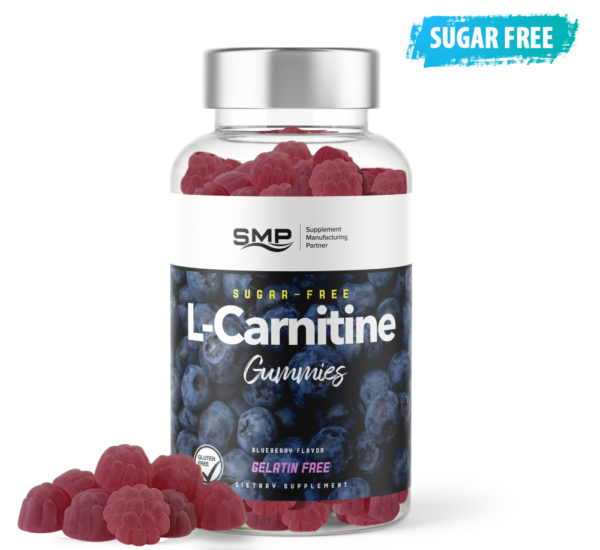 Sugar-Free L-Carnitine Gummies - Blueberry Flavor