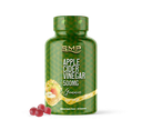 Apple Cider Vinegar Gummies (ORGANIC) 500mg ACV – Organic Apple Flavor – Natural Colors – Gum Drop Shape