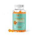 All In 1 Omega 3,6,9 Gummy 100mg EPA & DHA Per Serving - Linoleic & Oleic Acid Tapioca Base - Natural Orange Flavor