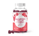 Magnesium Citrate Gummies 816mg Input Per Serving – 96mg Elemental – Natural Raspberry Flavor – Gelatin-Free – Vegan-Friendly – Non-GMO
