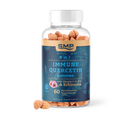 5 In 1 Immune Quercetin Gummy + Vitamin C, D, Echinacea & Zinc – Natural Raspberry Flavor – Gluten Free – Non-GMO – Vegetarian Friendly