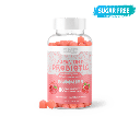 Sugar Free Probiotic Gummy – Bacillus Coagulans & Bifidobacterium Lactis – Natural Raspberry Watermelon Flavor – Gluten Free - Non-GMO – Vegan Friendly