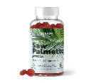 Saw Palmetto 300mg** - 2% Fatty Acids – Natural Raspberry Flavor – Gluten Free – Non-GMO – Vegan Friendly