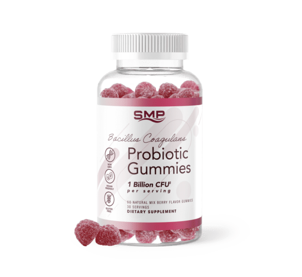 Bacillus Coagulans Probiotic Gummies - Natural Mixed Berry Flavor