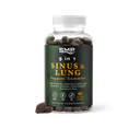 9 In 1 Sinus & Lung Support W/ Butterbur, Nettle Root, Mullein Leaf, Quercetin, Bromelain, Coleus Forskohlii, Boswellia &  Natural Mixed Berry 